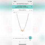925tiffany蒂芙尼豆豆項鍊 純銀材質，一直被客人問的相思豆來啦，正反面雙