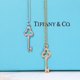 新款TIFFANY 蒂芙尼 鑰匙項鍊 S925純銀材質 精工版本 帶logo 1