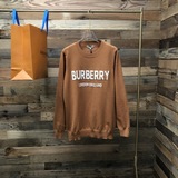 BURBERRY 巴寶莉   秋冬新款 男女同款 提花字工藝 羊毛圓領毛