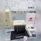 chanel 2023 woc 魚子醬發财包 小香牛皮最近好多明星都在背Cha