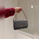 “chanel 2023新魚子紋 發财包 ”小香牛皮最近好多明星都在背Chan