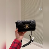 原單品質 小羊皮   ｜chanel 19 斜挎腰包 1：1高品質chanel