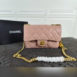 chanel：2023秋冬新款三色現貨：羊皮系列：正品開模，頂級師傅打造：經典款