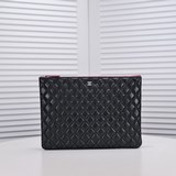 銀扣配盒子 Chanel/香奈兒原版羊皮 官網最新羊皮菱格手包更顯時尚潮流 上手
