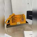 辣媽包高品質複刻香奈兒leboy滿滿的小香風可愛飒酷女孩必備超級搶眼  c