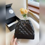 禮盒包裝香奈兒CHANEL Gabrielle流浪雙肩包經典一直很喜歡流浪包C