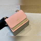 配折疊盒新顔色鍊條包 COACH/蔻馳女包新款Klare翻蓋鍊條包斜挎包