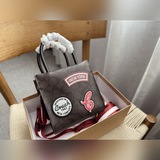 Coach/蔻馳貼圖琴譜包托特包tote尺寸17cm禮盒包裝