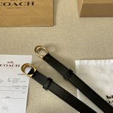 品牌：蔻馳Coach   等級：女士皮帶.定制頭牛層皮.雙可面用。油精邊緻、官同