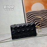 Diorcaropouch火爆新款鍊條包精緻小巧，原版五金，進口牛皮  新款迪奧