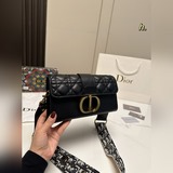 (配盒)size：24×14Dior 迪奧新款蒙田斜挎包小細節滿滿的時尚