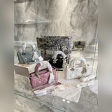 原版羊皮一眼心動。22新款Dior橫版戴妃包(,香芋色真的會一眼心動22新款