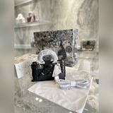 原版羊皮一眼心動。22新款Dior橫版戴妃包(,香芋色真的會一眼心動22新款