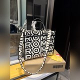 印花 芬迪 最愛的fendi sunshine mini tote托特包 fe