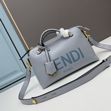 fendi by the way 波士頓手提袋意大利小皮制作，簡約風燙印字母圖案