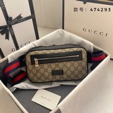 型号：474293腰包尺寸：24x14x5.5cm以超舒适的柔軟gg su