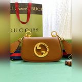 專櫃品質，頂級原版，實物實拍！gucci blondie系列～款号698643棕