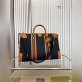 gucci酷奇bauletto旅行袋拿起來超級飒時尚達人必備單品之一實物絕