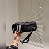 Prada胸包/腰包配盒普拉達Prada 聯名Adidas 降落傘布料專櫃爆款