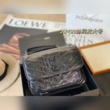 全套包裝配盒聖羅蘭郵差包｜ysl niki 容量超大 出去逛一天什麼都可以放進