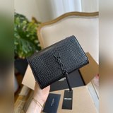 折疊禮盒包裝YSL Kate流蘇包”聖羅蘭王子文同款 Woc 鍊條包 聖羅蘭（