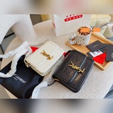 （禮盒飛機）小号牛皮 ysl豆腐包 IT BAG_必火爆款， ysl Solf