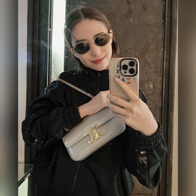 何超蓮小姐姐的celine墨鏡也太好看了吧！佩戴新款的celine 凱旋門lo