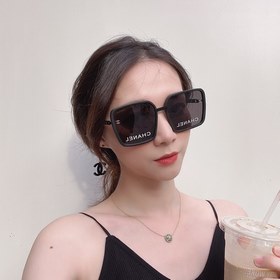 Chan* 大雙C 耳飾鍊條  CH6266  黑色