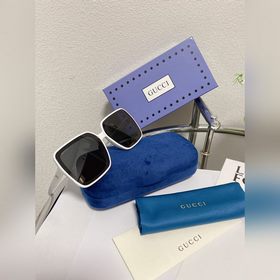 白灰細節 簡單小方框娜紮同款GUCCI    型號：GG0579