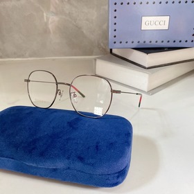 春季 新品 【gucci】男女款圓框全框金屬光學眼鏡框架齊色到貨 型號GG112