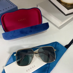 古馳GUCCI新品織帶系列GG1099SA 金屬簡約運動方框太陽鏡墨鏡  尺寸：
