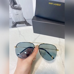 Saint Laurent聖羅蘭墨鏡雙梁飛行員式新SL CLASSIC 11 M